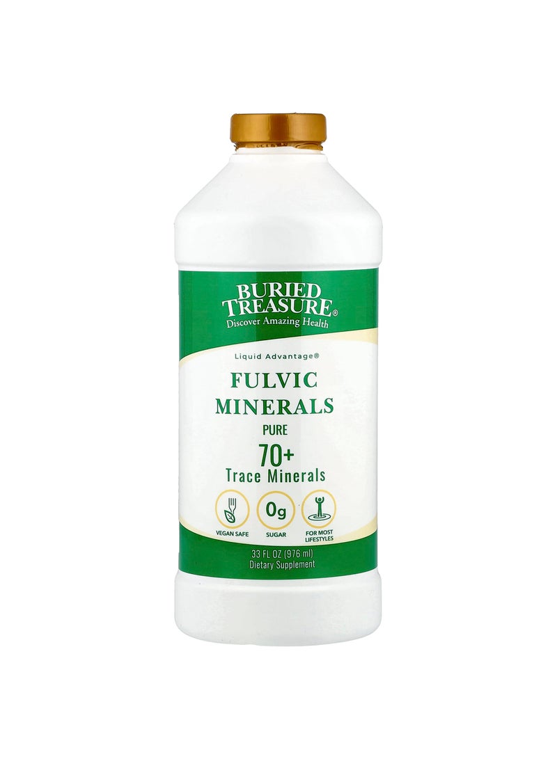 Liquid Advantage®, Fulvic Minerals, 33 fl oz (976 ml)